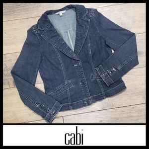 NWOT CAbi Jean Jacket